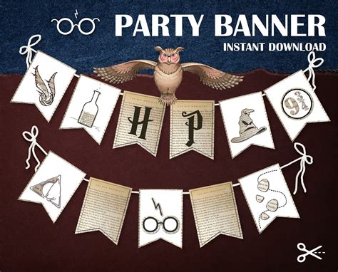 Printable Harry Potter Decorations